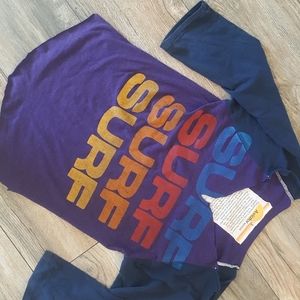 Aviator Nation 3/4 sleeve t-shirt